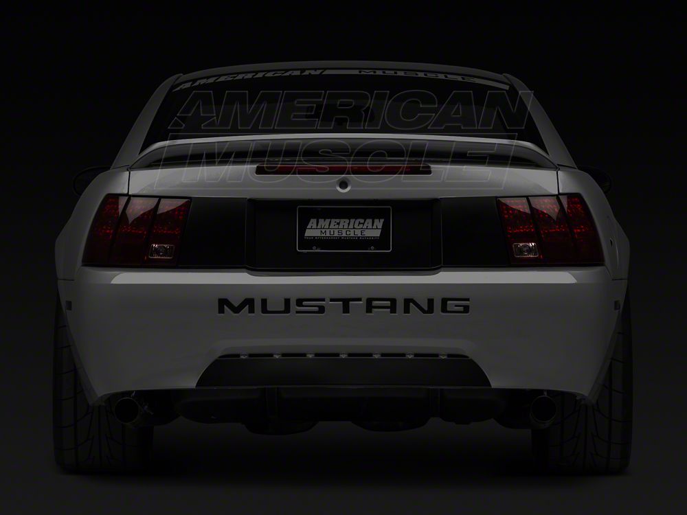 Raxiom Tail Lights and Sequential Tail Light Kit; Black Housing; Smoked Lens (99-04 Mustang, Excluding 99-01 Cobra)