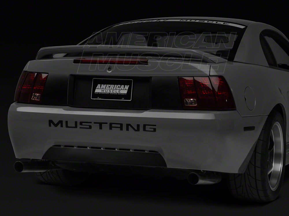 Raxiom Tail Lights and Sequential Tail Light Kit; Black Housing; Smoked Lens (99-04 Mustang, Excluding 99-01 Cobra)