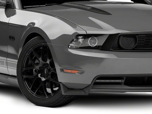 Raxiom CCFL Halo Projector Headlights; Black Housing; Clear Lens (10-12 Mustang w/ Factory Halogen Headlights)
