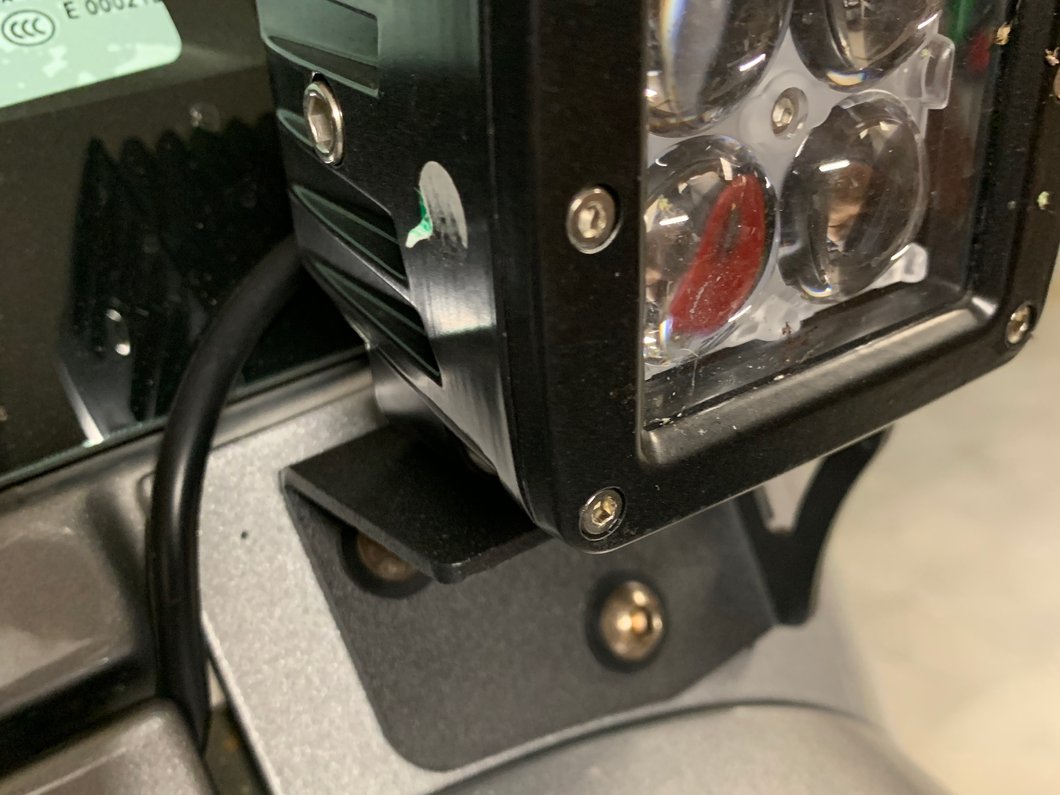 Raxiom Axial Series 3-Inch 4-LED Cube Light; Spot Beam (Universal; Some Adaptation May Be Required)