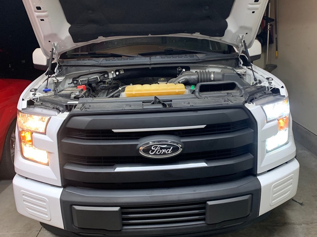 Raxiom Axial Series 6000K LED Headlight Bulbs; Low Beam; H11 (15-23 F-150 w/ Factory Halogen Headlights)