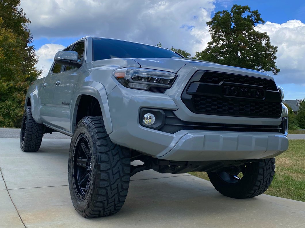 Raxiom LED Headlights; Black Housing; Clear Lens (16-23 Tacoma w/ Factory Halogen DRL)
