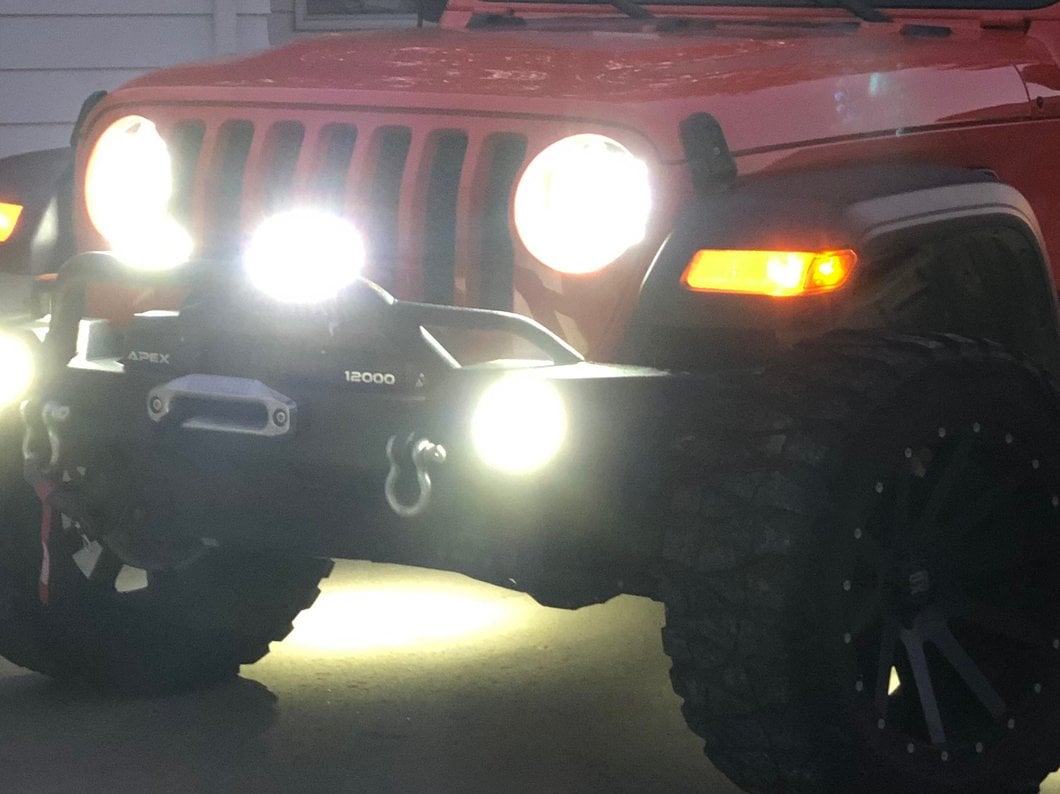 Raxiom 6-Inch Slim 6-LED Off-Road Light; Flood Beam (Universal; Some Adaptation May Be Required)