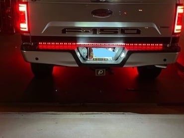 Raxiom Axial Series 60-Inch Tailgate LED Light Bar with Turn Signals and Reverse (Universal; Some Adaptation May Be Required)