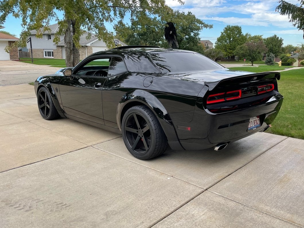 Raxiom LED Tail Lights; Black Housing; Smoked Lens (08-14 Challenger)