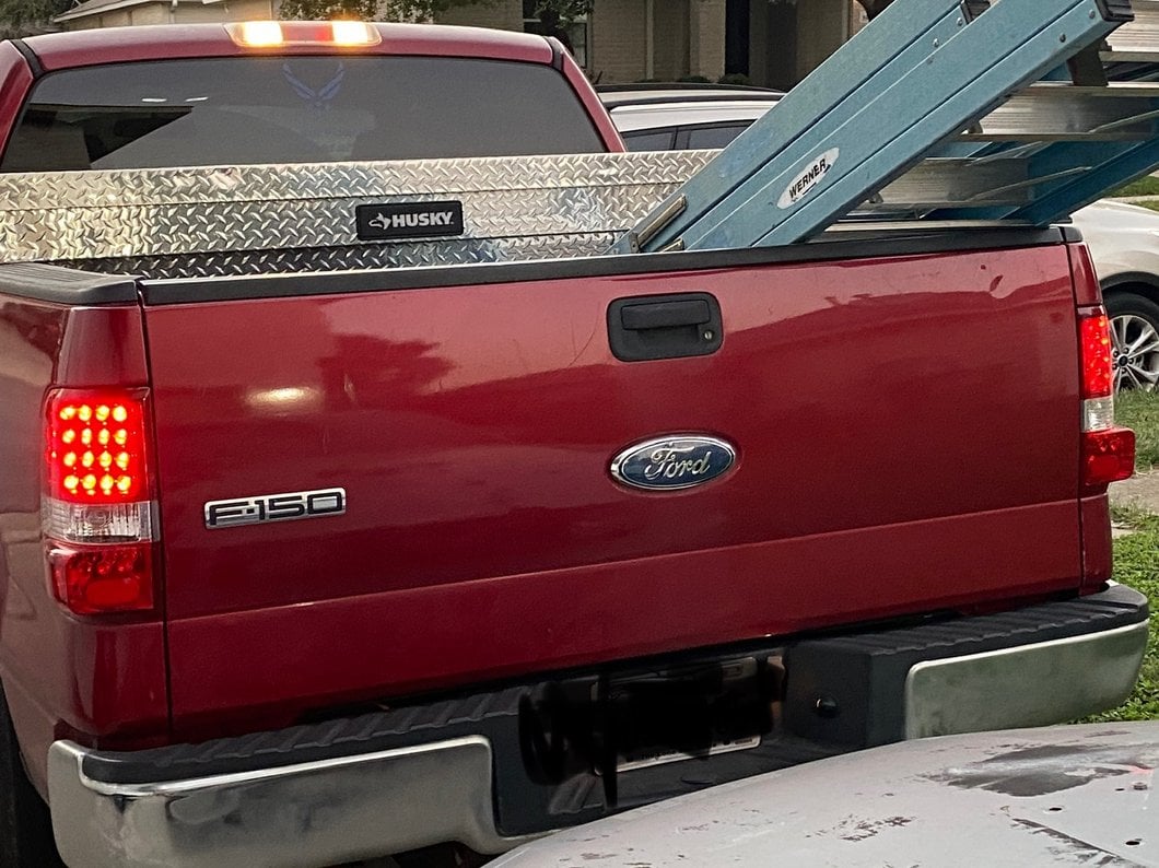 Raxiom LED Tail Lights; Chrome Housing; Red/Clear Lens (04-08 F-150 Styleside)