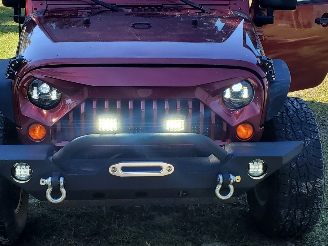 Raxiom Axial Series LED Fog Lights (07-25 Jeep Wrangler JK & JL)