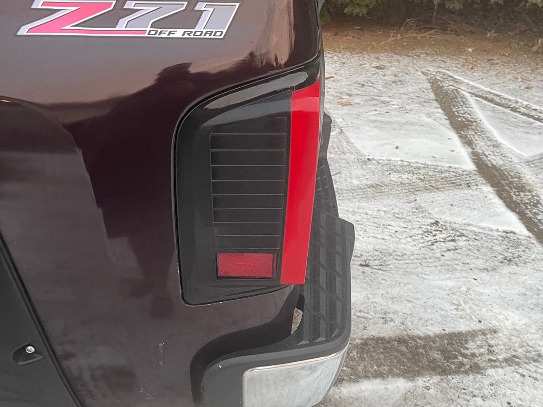 Raxiom G2 LED Tail Lights; Black Housing; Smoked Lens (07-13 Silverado 1500)