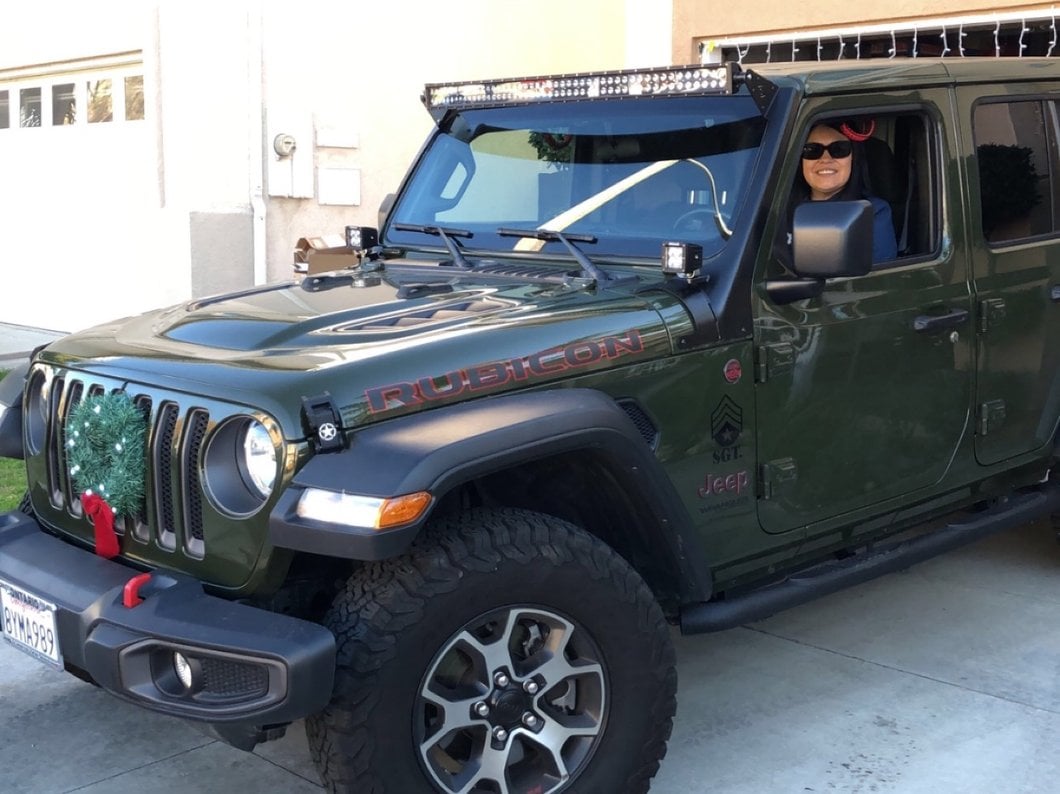 Raxiom 50-Inch Curved Dual Row LED Light Bar; Flood/Spot Combo Beam (Universal; Some Adaptation May Be Required)
