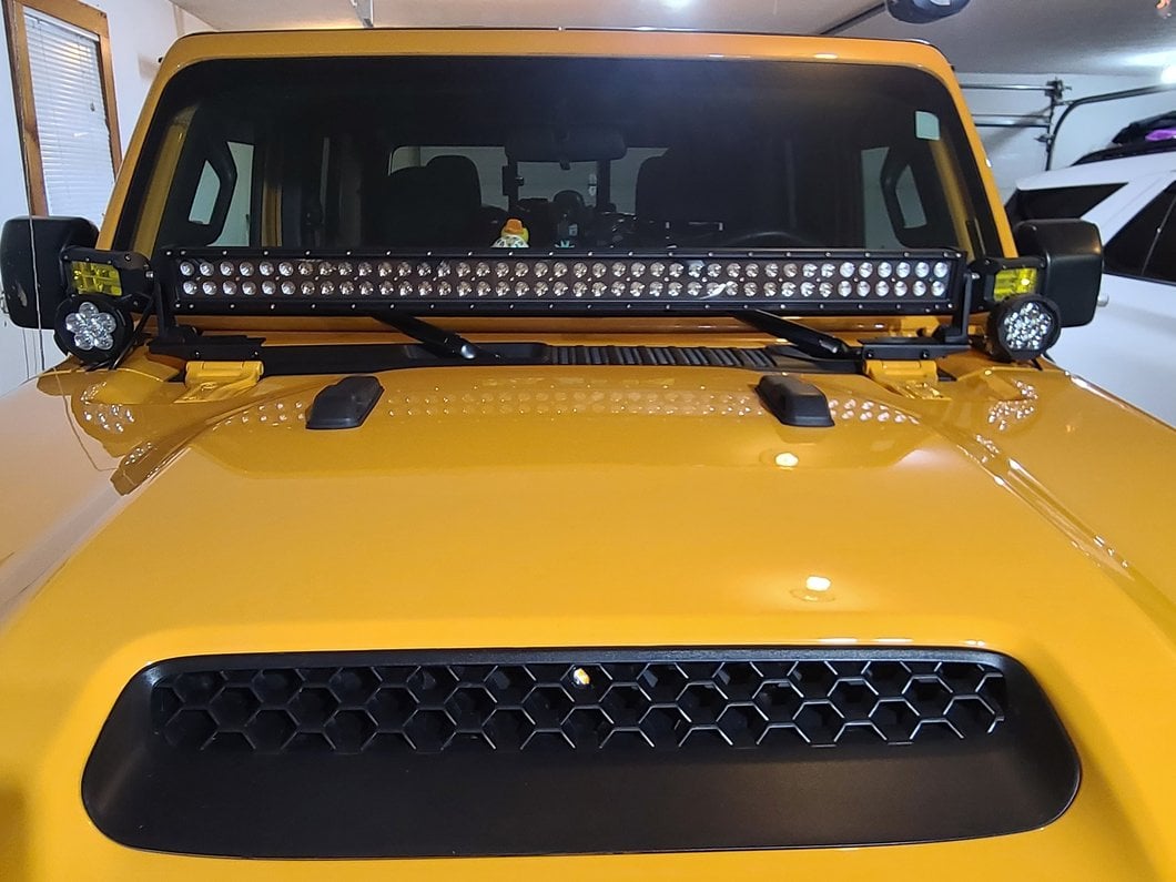 Raxiom 40-Inch Dual Row LED Light Bar; Combo Beam (Universal; Some Adaptation May Be Required)