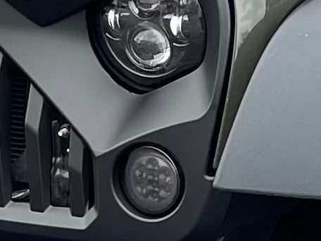 Raxiom Axial Series LED Turn Signals; Smoked (07-18 Jeep Wrangler JK)