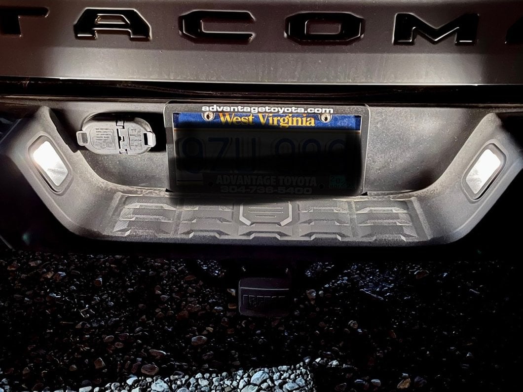 Raxiom Axial Series LED License Plate Bulbs (16-19 Tacoma)