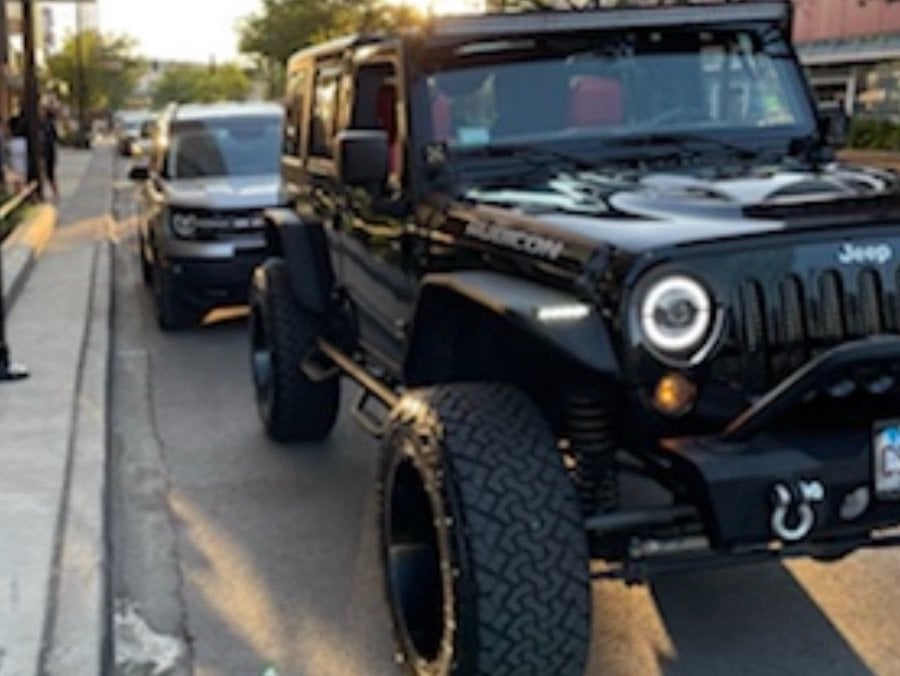 Raxiom Axial Series LED Headlights; Black Housing; Clear Lens (07-18 Jeep Wrangler JK)