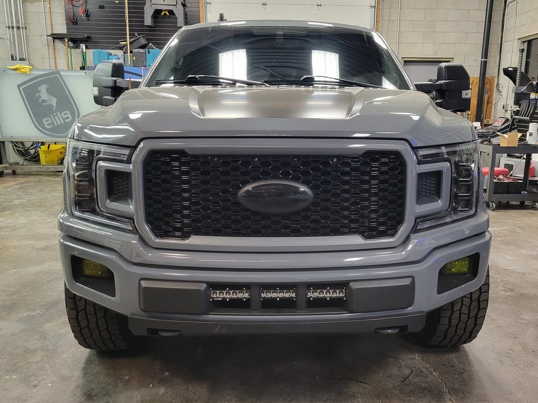 Raxiom Axial Series Dual Function LED Fog Lights; White/Yellow (15-20 F-150, Excluding Raptor)