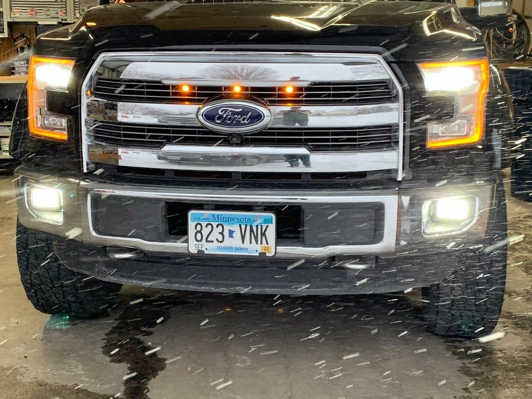 Raxiom Axial Series Raptor Style Grille Light Kit (15-17 F-150, Excluding Raptor)