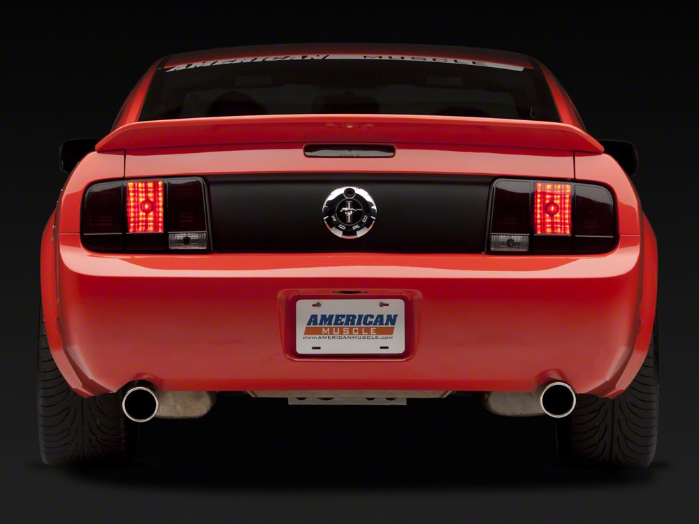 Raxiom Axial Series LED Sequential Chase Tail Light Kit; Plug-and-Play (05-09 Mustang)