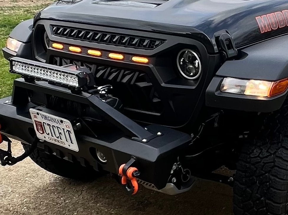 Raxiom Axial Series Nighthawk LED Fog Lights (20-25 Jeep Gladiator JT Sport)
