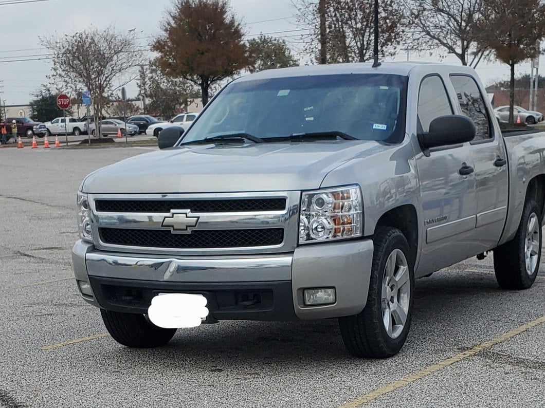 Raxiom LED Halo Projector Headlights; Chrome Housing; Clear Lens (07-13 Silverado 1500)