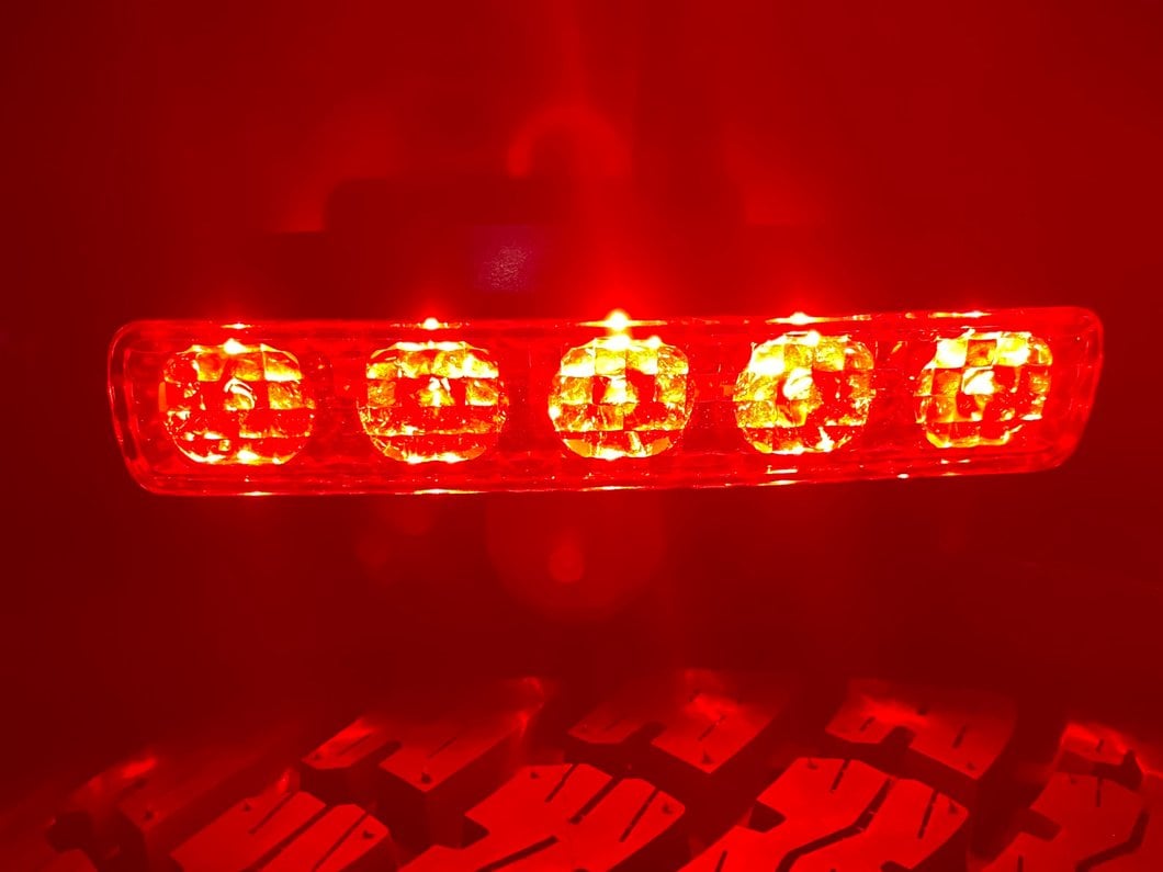 Raxiom Axial Series LED Third Brake Light; Red (18-25 Jeep Wrangler JL)