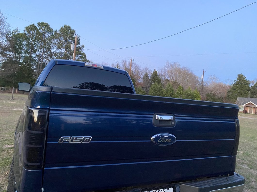 Raxiom G2 LED Tail Lights; Chrome Housing; Smoked Lens (09-14 F-150 Styleside)
