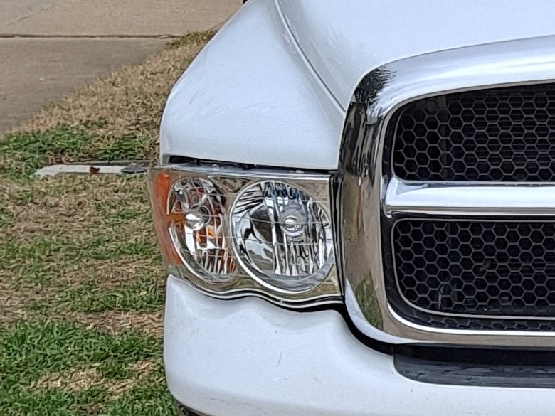 Raxiom Axial Series OEM Style Replacement Headlights; Chrome Housing; Clear Lens (02-05 RAM 1500)