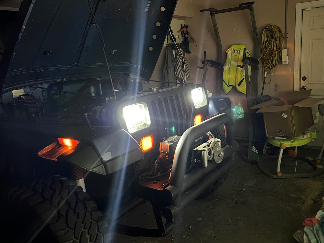 Raxiom Axial Series 6000K LED Headlight Bulbs; H4 (87-06 Jeep Wrangler YJ & TJ)