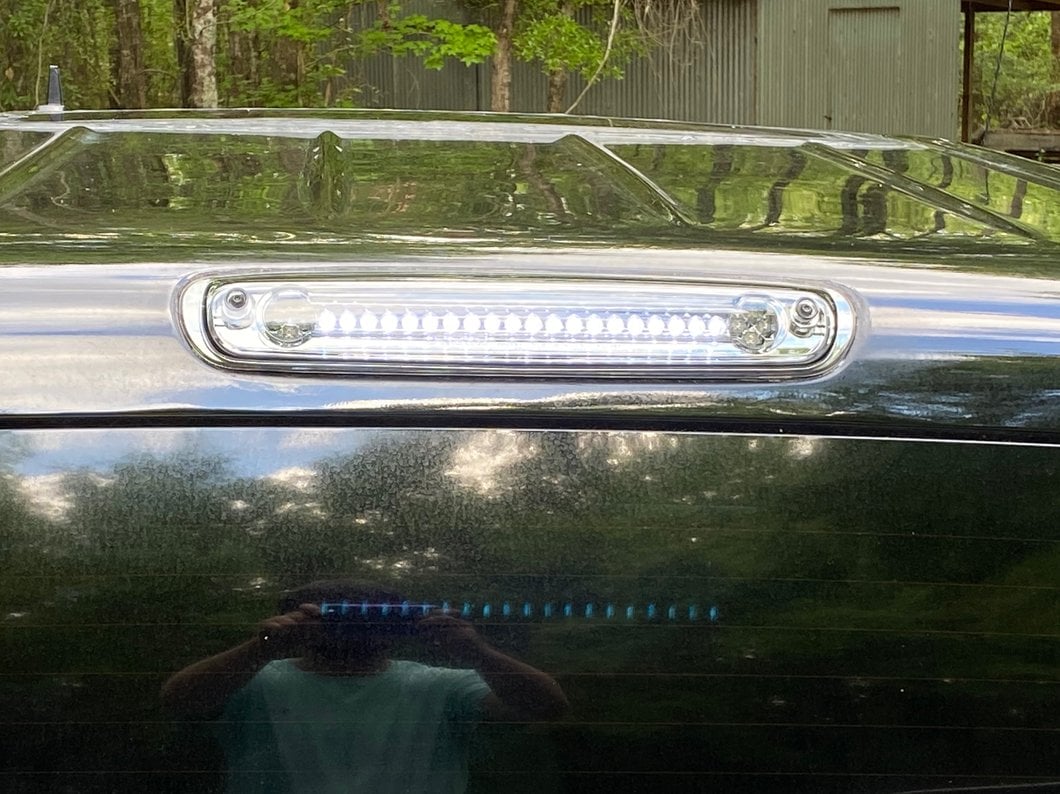 Raxiom Axial Series LED Third Brake Light; Platinum Smoke (07-13 Sierra 1500)