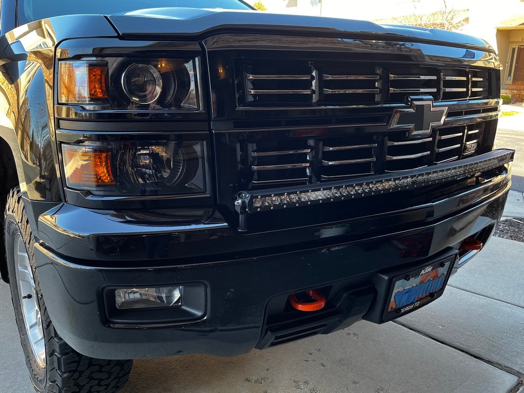 Raxiom 50-Inch Slim Curved LED Light Bar; Flood/Spot Combo Beam (Universal; Some Adaptation May Be Required)