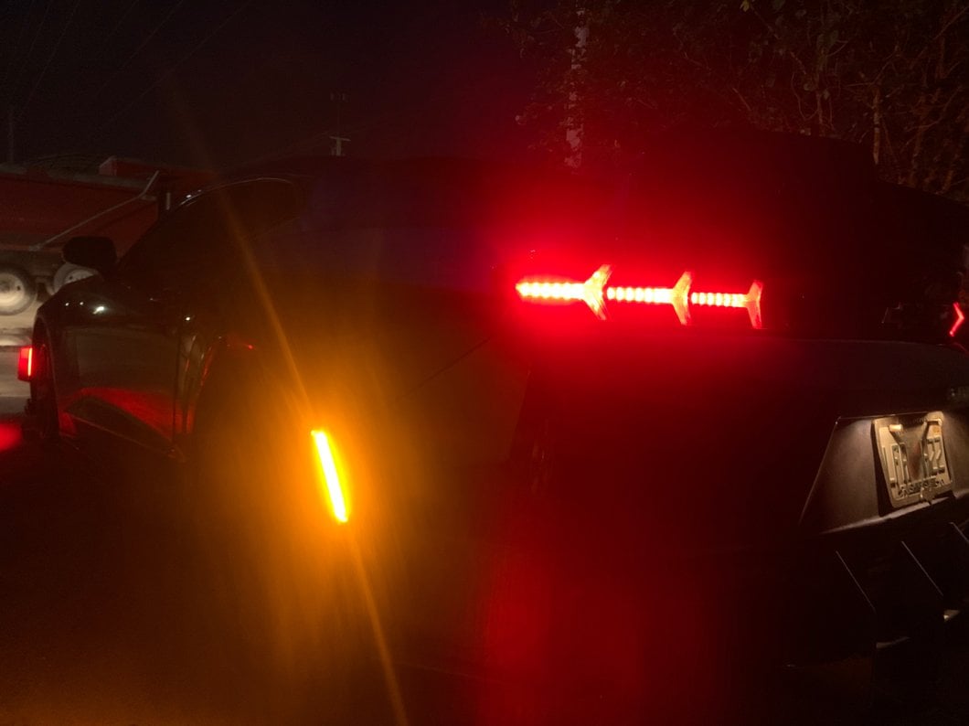 Raxiom Axial Series LED Front and Rear Side Markers; Clear (16-24 Camaro)