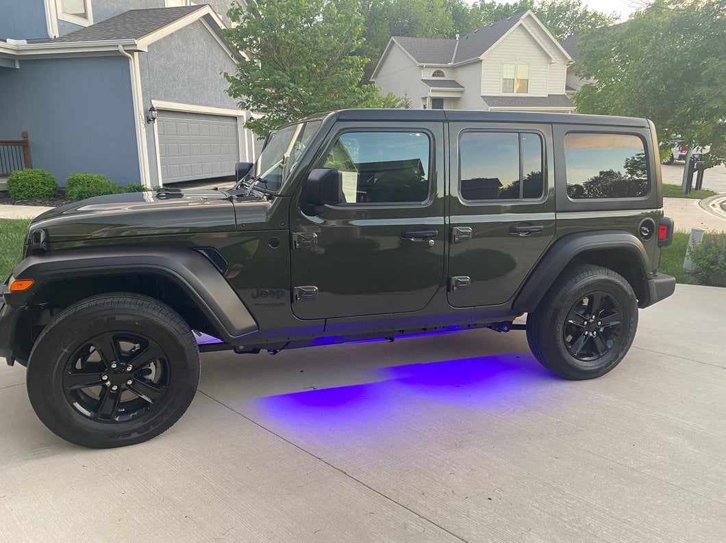 Raxiom Axial Series Multi-Color Underbody Rock Light Kit with Bluetooth Remote (Universal; Some Adaptation May Be Required)