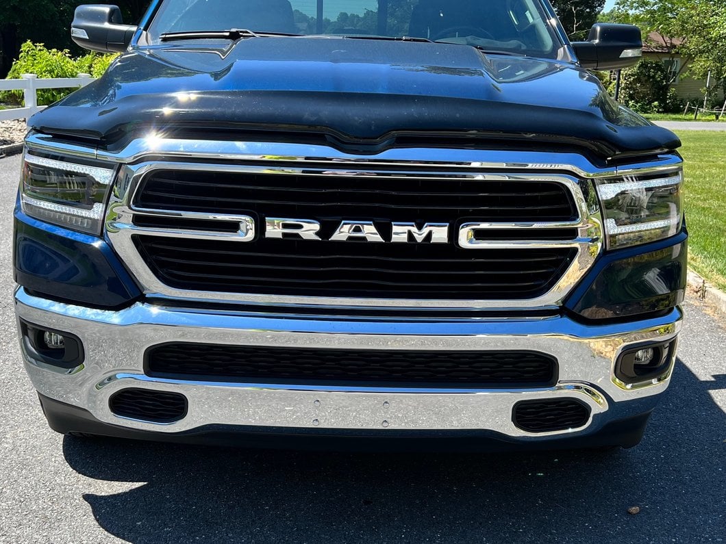 Raxiom LED Headlights; Black Housing; Clear Lens (19-24 RAM 1500 w/ Factory Halogen Headlights)