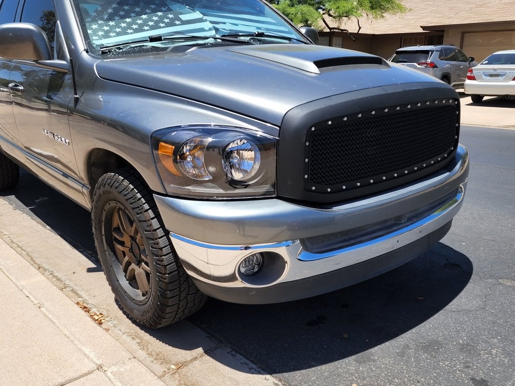 Raxiom Axial Series Euro Headlights; Black Housing; Clear Lens (06-08 RAM 1500)