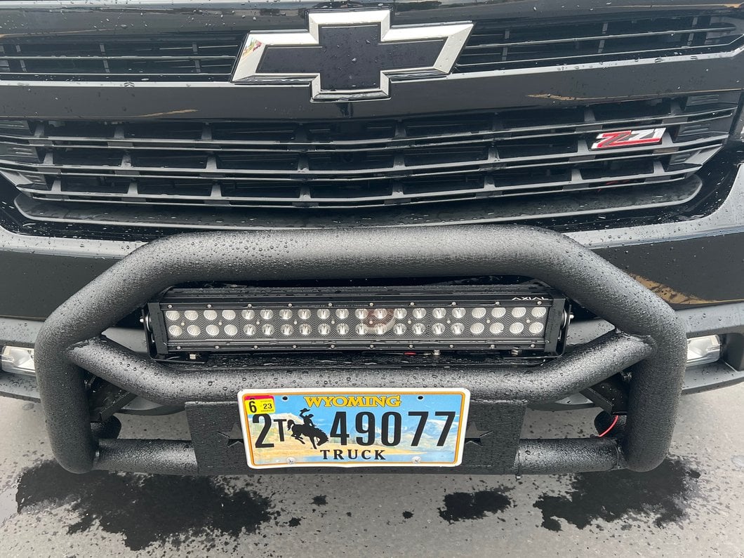 Raxiom Axial Series 20-Inch Dual-Row LED Light Bar; Combo Beam (Universal; Some Adaptation May Be Required)