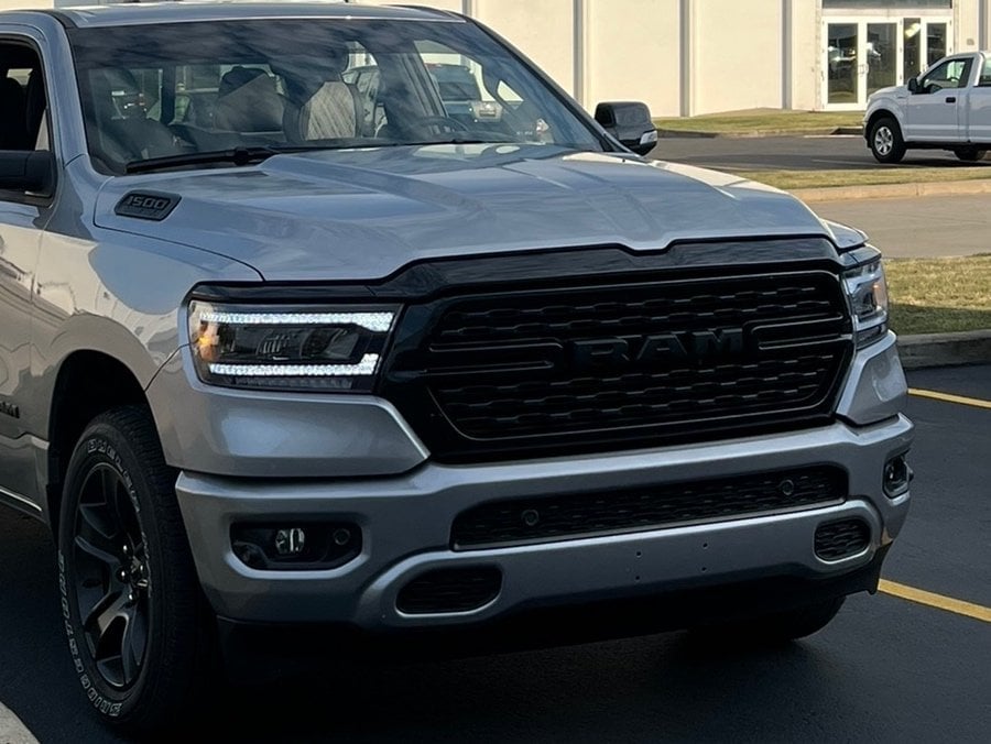 Raxiom LED Headlights; Black Housing; Clear Lens (19-24 RAM 1500 w/ Factory Halogen Headlights)