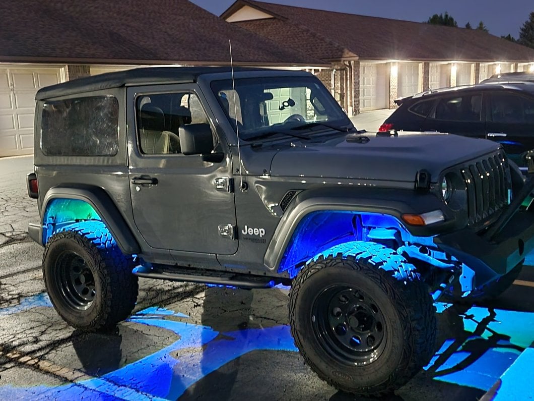 Raxiom Axial Series Multi-Color Underbody Rock Light Kit with Bluetooth Remote (Universal; Some Adaptation May Be Required)