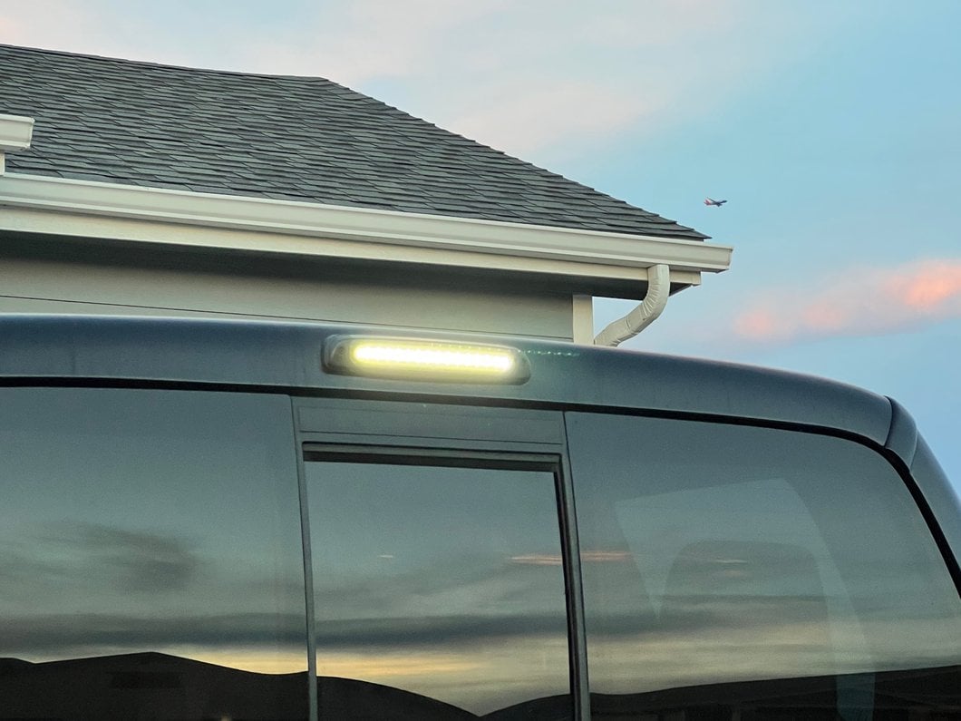 Raxiom Axial Series LED Third Brake Light; Smoked (11-16 F-250 Super Duty)