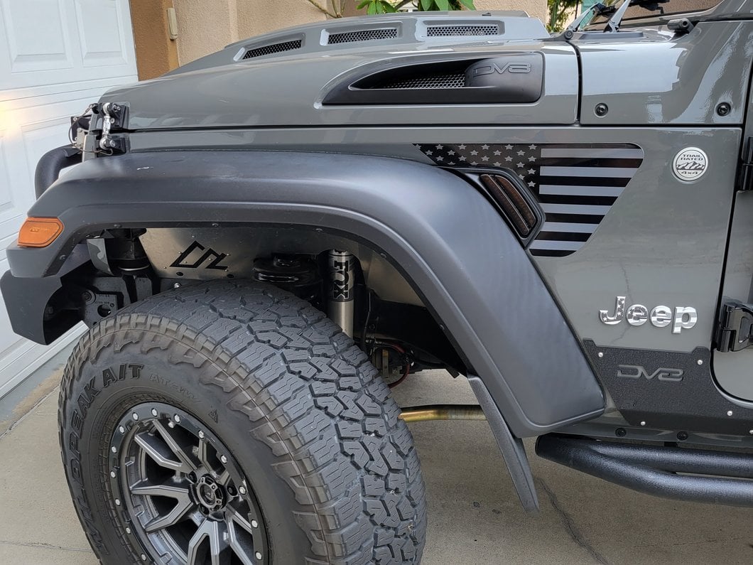Raxiom Axial Series Fender Vent LED Light (18-25 Jeep Wrangler JL)