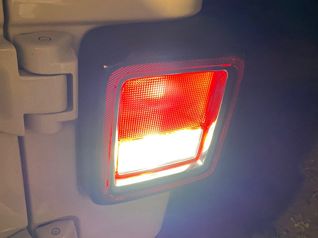 Raxiom Axial Series Stage 1 LED Backup Light Bulbs; 7443 (18-25 Jeep Wrangler JL)
