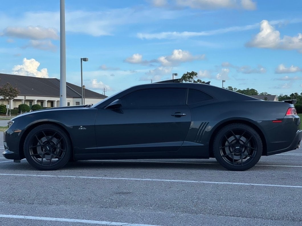 Raxiom Axial Series LED Front and Rear Side Markers; Smoked (10-15 Camaro)
