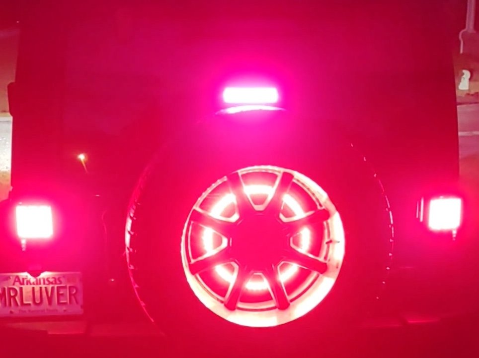 Raxiom Axial Series Hyper Flash LED Third Brake Light; Smoked (07-18 Jeep Wrangler JK)