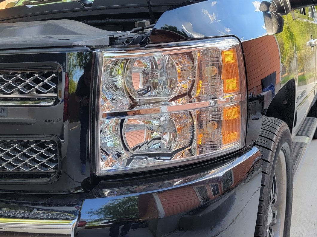 Raxiom Axial Series OEM Style Replacement Headlights; Chrome Housing; Clear Lens (07-13 Silverado 1500)