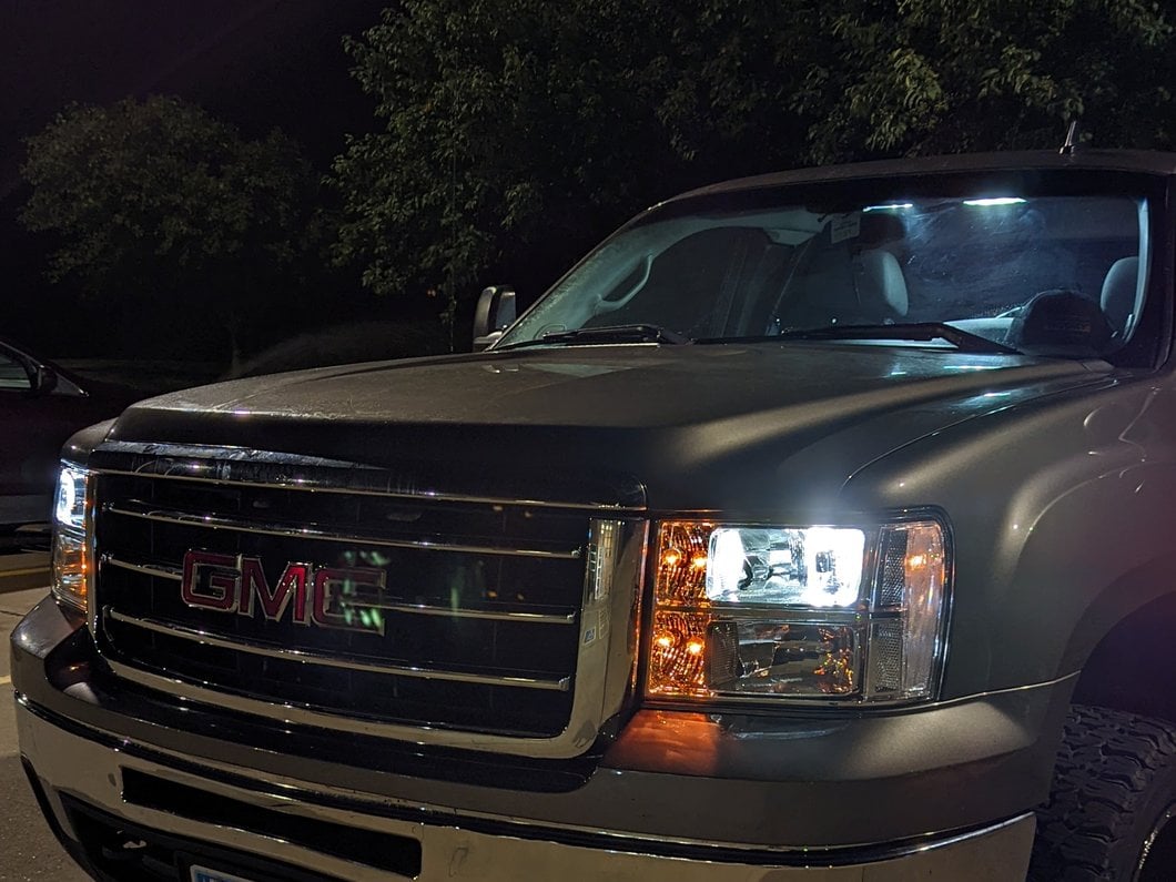 Raxiom Axial Series 6000K LED Headlight Bulbs; Low Beam; H11 (07-13 Sierra 1500)
