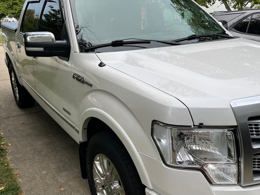 Raxiom Axial Series White LED Mirror Turn Signal; Clear (09-14 F-150)