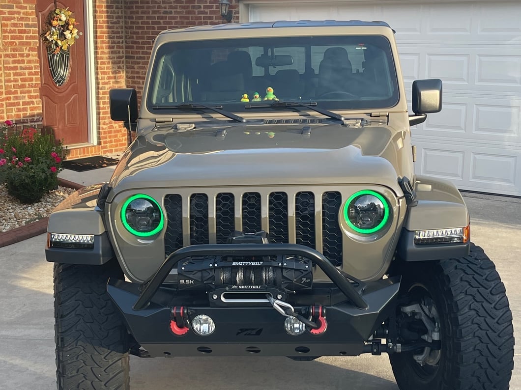 Raxiom Axial Series Sequential Turn Signal LED Side Marker Lights (20-25 Jeep Gladiator JT w/ Factory LED Light Package)