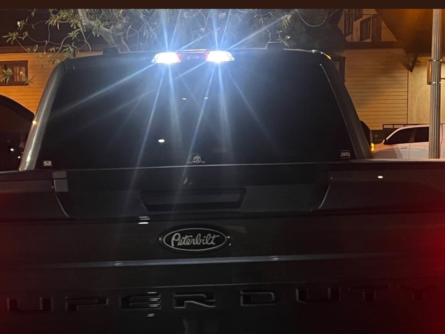 Raxiom Axial Series LED Third Brake Light; Smoked (17-22 F-250 Super Duty)