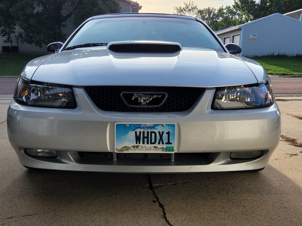 Raxiom Axial Series OEM Style Replacement Headlights; Black Housing; Clear Lens (99-04 Mustang)