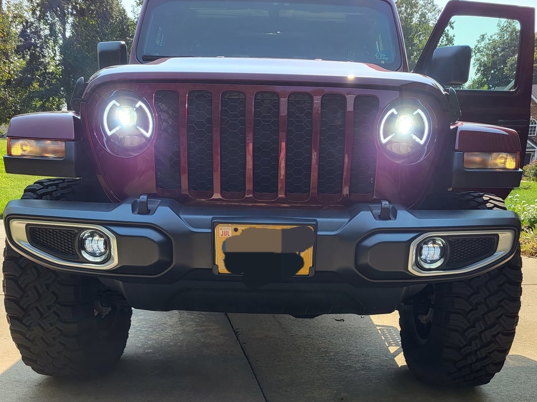 Raxiom Axial Series LED Fog Lights (20-25 Jeep Gladiator JT)
