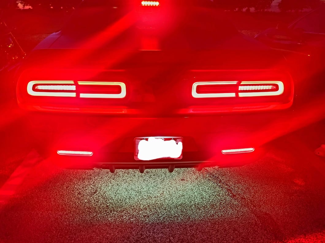 Raxiom Axial Series LED Rear Bumper Reflector Lamps (15-23 Challenger)
