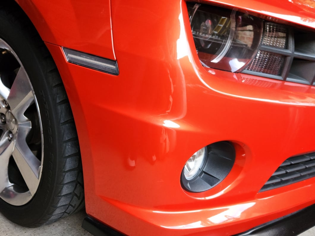 Raxiom Axial Series LED Front and Rear Side Markers; Clear (10-15 Camaro)