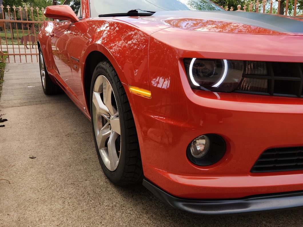 Raxiom Axial Series LED Front and Rear Side Markers; Clear (10-15 Camaro)